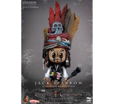 Pirates of the Caribbean On Stranger Tides Cosbaby S Series Cannibal Jack Sparrow 8 cm